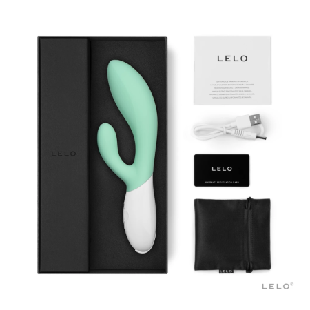 LELO INA 3 Seaweed - Dual Motor Intimate Massager, 10 Modes, Green