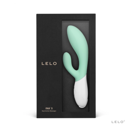 LELO INA 3 Seaweed - Dual Motor Intimate Massager, 10 Modes, Green