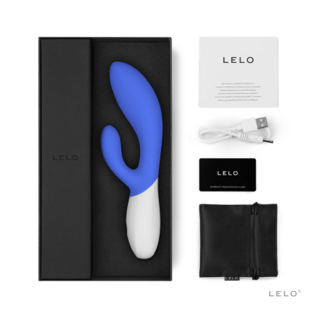 Lelo Ina Wave 2 California Sky Dual-Action Silicone Massager 12 Modes