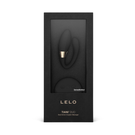 LELO Tiani Duo Black - Flexible Silicone Couples Model, Remote Control