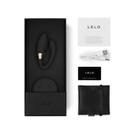 LELO Tiani Duo Black - Flexible Silicone Couples Model, Remote Control