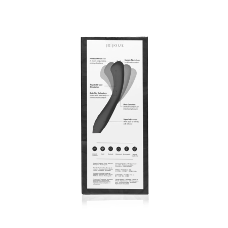 Je Joue Juno Flex Black Flexible BodyFlexTechnology Vibrator