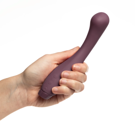 Je Joue Juno Intimate Wellness Device Purple - Curved Silicone, 5 Speeds