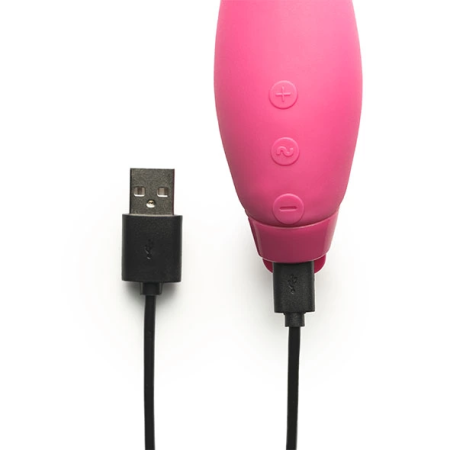 Je Joue Juno Fuchsia - Curved Rechargeable Silicone Model, 5 Speeds