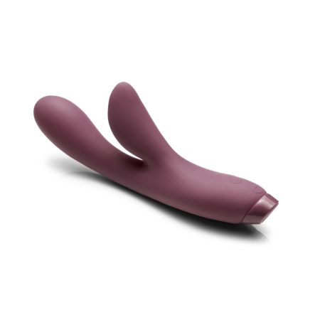 Je Joue Hera Purple - Dual-Action Silicone Intimate Machine, USB, Waterproof