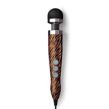 DOXY Die Cast 3 Wand Massager Tiger - Compact Plug-In, Metal Body