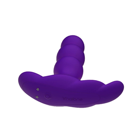 Nalone Pearl Purple Prostate Massager with Remote Control, 12.5 cm