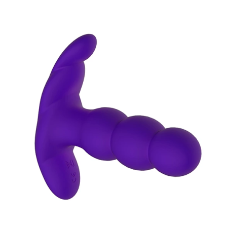 Nalone Pearl Purple Prostate Massager with Remote Control, 12.5 cm