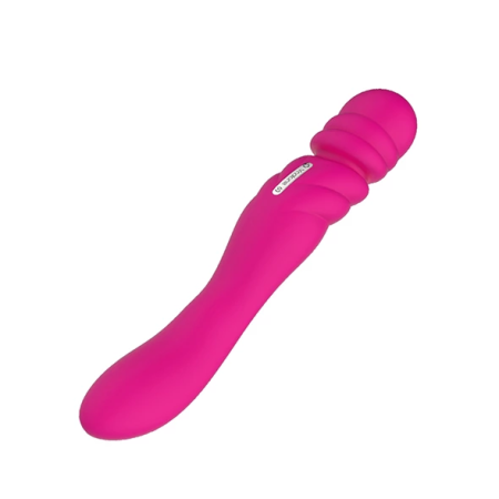 Nalone Jane Pink Dual-Ended Silicone Vibrator 23cm USB Waterproof