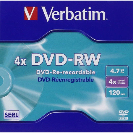 Verbatim DVD-RW 4.7 GB 5 vnt