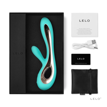 LELO Soraya 2 Dual-Action Intimate Device Aqua Silicone 12 Modes