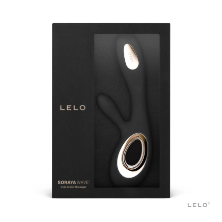 LELO Soraya Wave Black - Dual-Action Silicone Intimate Machine