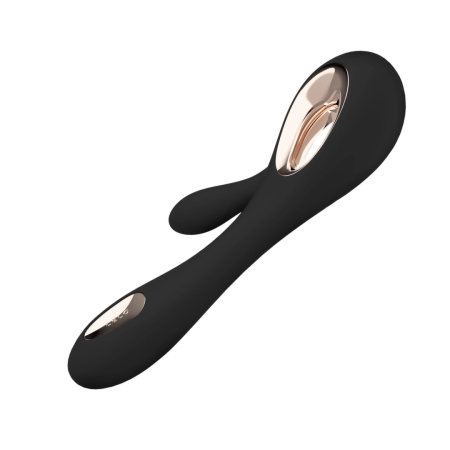LELO Soraya Wave Black - Dual-Action Silicone Intimate Machine