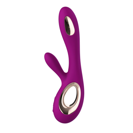 LELO Soraya Wave Deep Rose - Premium Dual-Action Massager, 218 mm