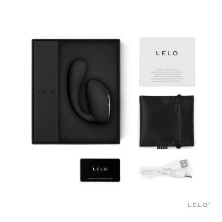 LELO IDA Wave Black - App-Controlled Dual Motor Intimate System