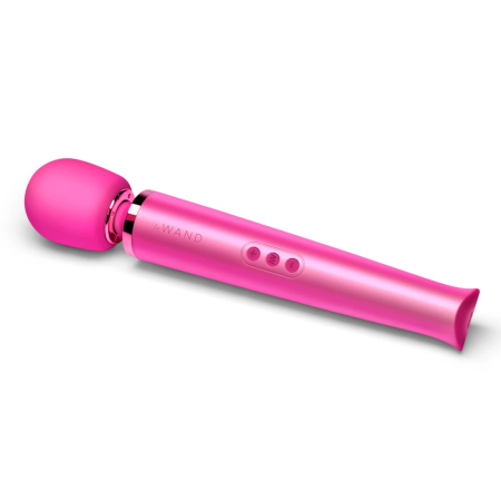 Le Wand Massager Magenta - Multi-Intensity Rechargeable Wand, 340mm
