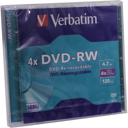 Verbatim DVD-RW 4.7 GB 5 vnt