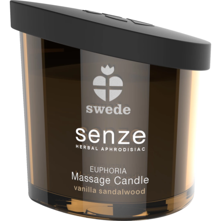 Swede Senze Euphoria Massage Candle 50ml - Vanilla & Sandalwood Aroma