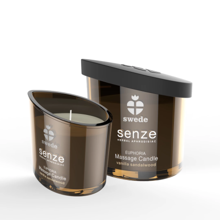 Swede Senze Euphoria Massage Candle 50ml - Vanilla & Sandalwood Aroma