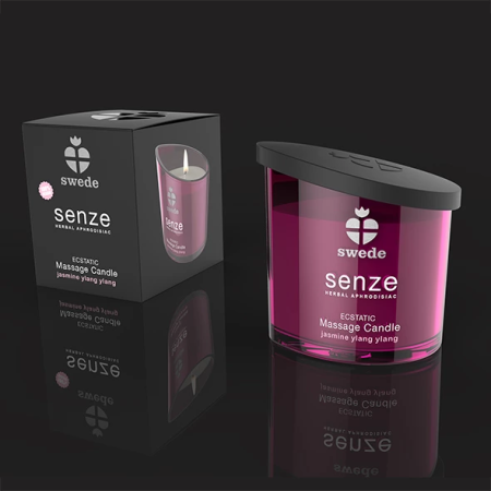 Swede Senze Ecstatic Massage Candle 50ml - Jasmine & Ylang Ylang Oils