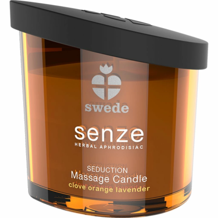Swede Senze Massage Candle Seduction 50ml - Aromatic Soy Wax Formula