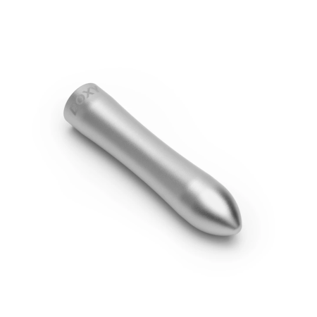 Doxy Bullet Silver - Compact Rechargeable Aluminium Massager 12 cm