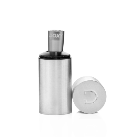 Doxy Bullet Silver - Compact Rechargeable Aluminium Massager 12 cm
