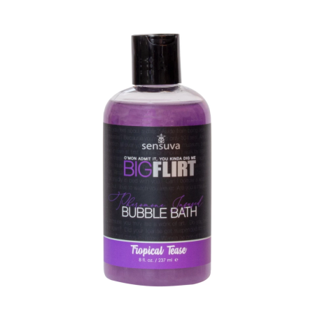 Sensuva Big Flirt Bubble Bath Tropical Tease 237ml - Scented with Pheromones