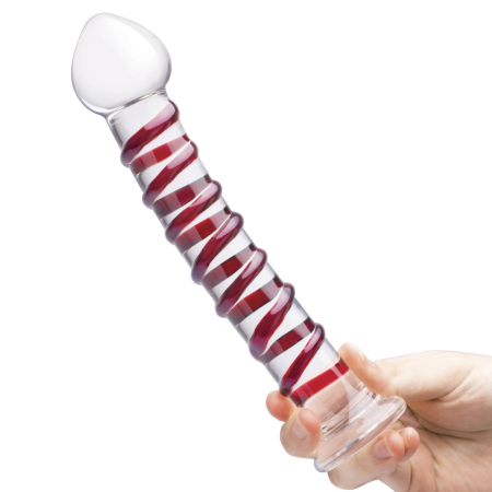 Glas Mr. Swirly Glass Intimate Device 25.5 cm Spiral Shaft