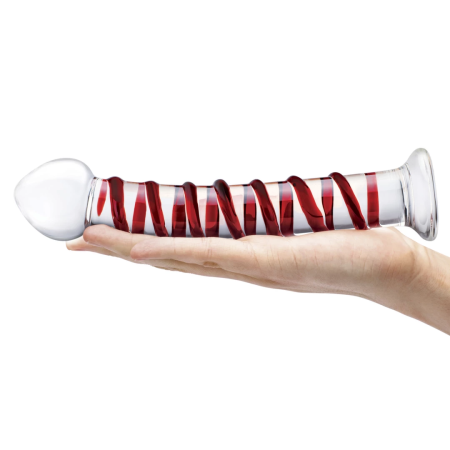 Glas Mr. Swirly Glass Intimate Device 25.5 cm Spiral Shaft