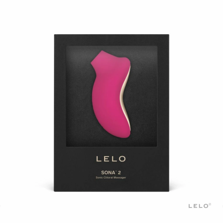 LELO Sona 2 Cerise - Sonic Wave Intimate Wellness Device, Waterproof