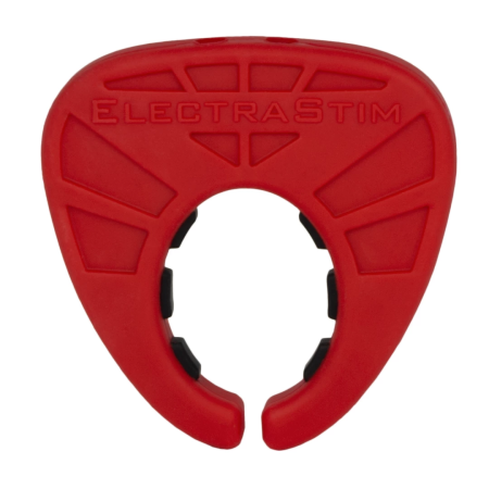 ElectraStim Silicone Fusion Viper Intimate Electro Shield 60mm Red-Black