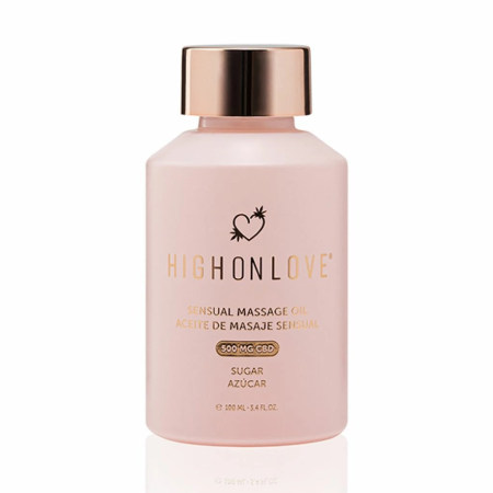 HighOnLove CBD Massage Oil Sugar High 100ml - Limited Edition Aromatic Care
