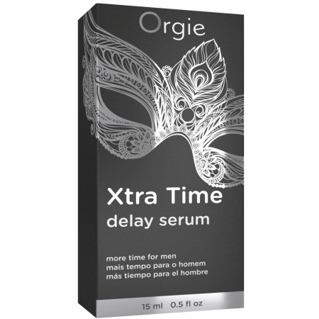 Orgie Xtra Time Delay Serum 15ml - Silicone-Based Prolonging Formula