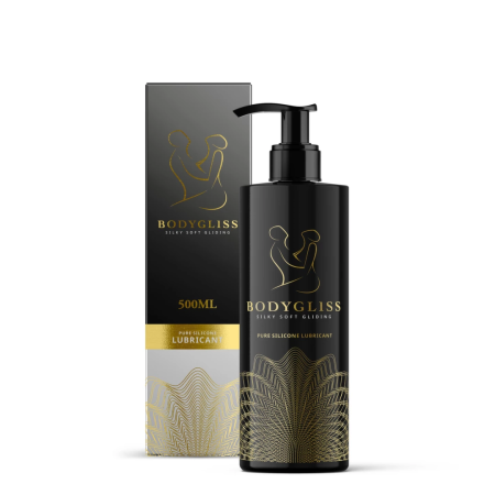 BodyGliss Silky Soft Gliding Silicone Lubricant 500 ml Large Size