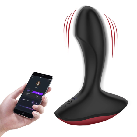 Magic Motion Solstice App-Controlled Intimate Wellness Device Silicone Black