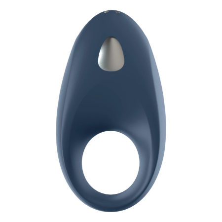 Satisfyer Mighty One Vibrating Ring App-Controlled Silicone Blue