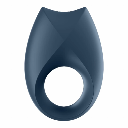 Satisfyer Royal One Rechargeable Silicone Ring with App Control Blue