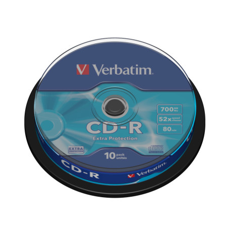 Verbatim CD-R Extra Protection 700 MB 10 vnt