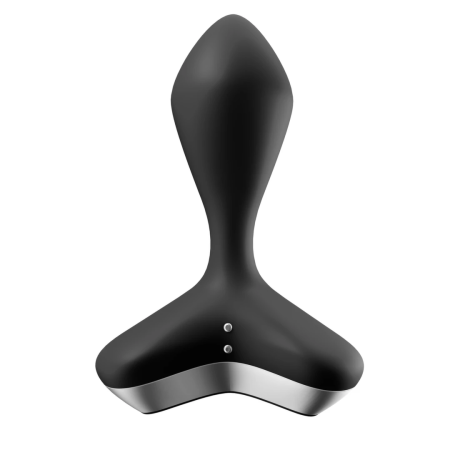Satisfyer Game Changer Black App-Controlled Anal Vibrator Silicone