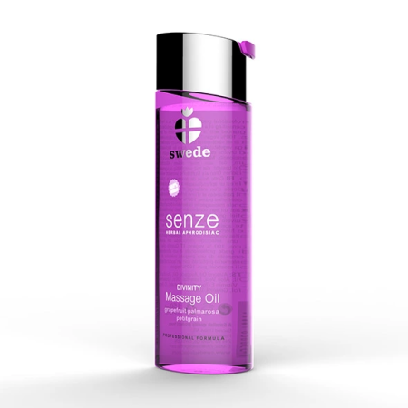 Swede Senze Massage Oil Grapefruit & Palmarosa 150ml - Vegan Formula