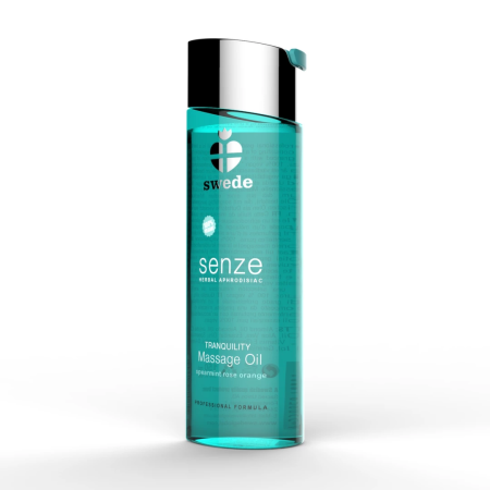 Swede Senze Massage Oil Spearmint Rose Orange 75ml - Vegan Formula
