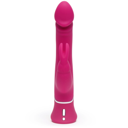 Happy Rabbit Dual Density Intimate Machine Pink, 15-Function, USB Rechargeable