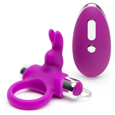 Happy Rabbit Remote Silicone Intimate Ring with 30 Vibration Modes