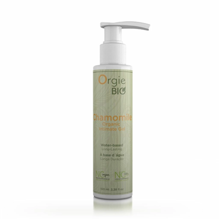 Orgie Bio Organic Intimate Gel Chamomile 100ml - Vegan Water-Based Formula