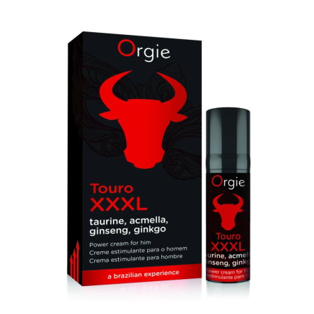 Orgie Touro XXXL Performance Cream 15ml with Ginseng & Ginkgo Biloba