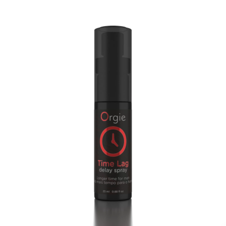 Orgie Time Lag Delay Spray 25ml - Natural Prolonging Formula, Aloe Vera