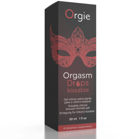 Orgie Orgasm Drops Kissable Sensitizing Intimate Gel 30ml