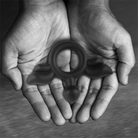 Velv'Or Rooster Jeliel Platinum Silicone Anatomical Ring 30mm