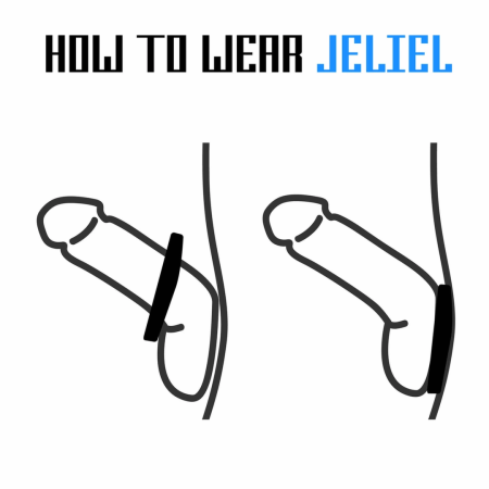 Velv'Or Rooster Jeliel Platinum Silicone Anatomical Ring 30mm